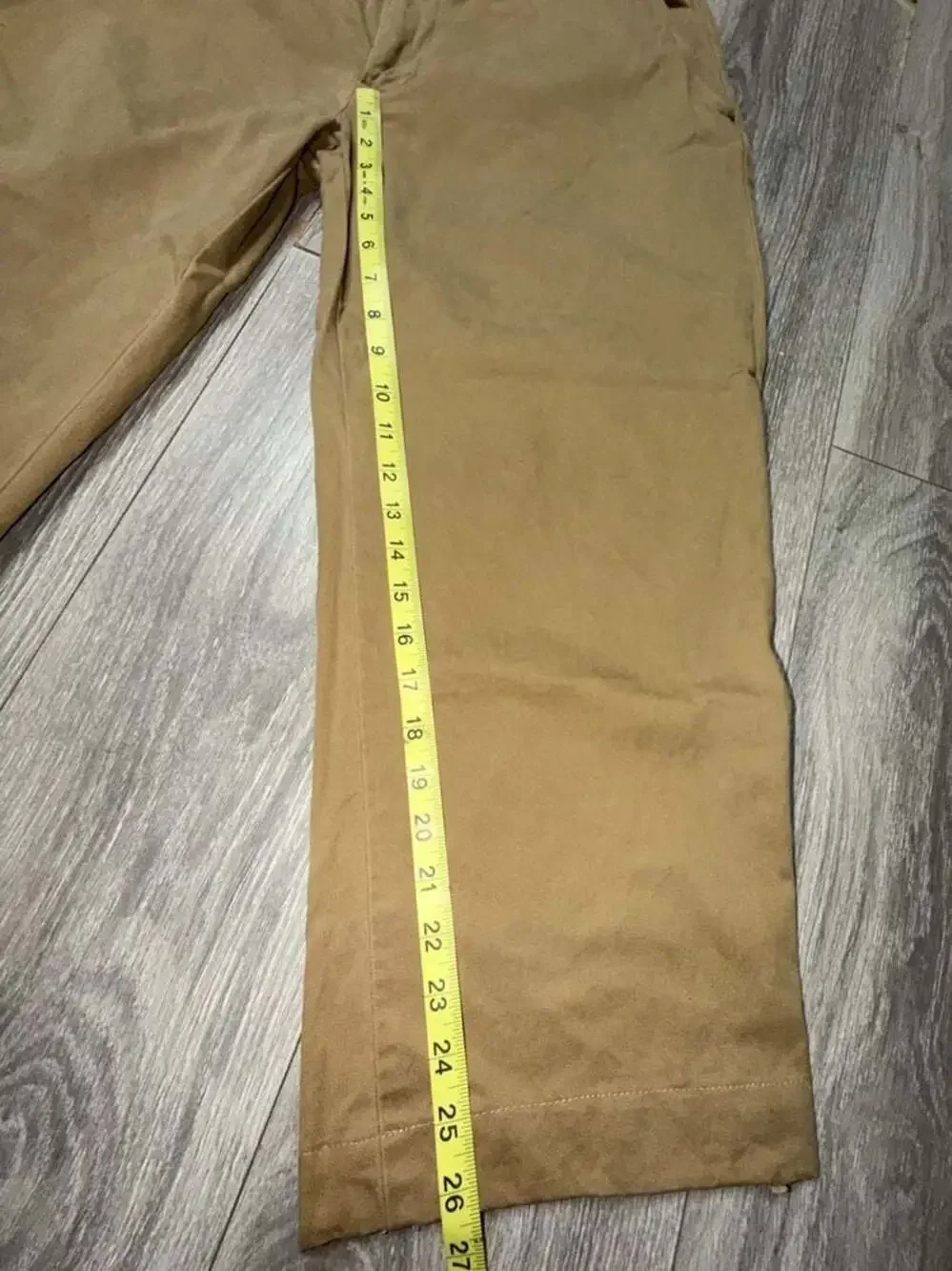 Polo Ralph Lauren Vintage Cotton Chino Pants Khaki 34x30